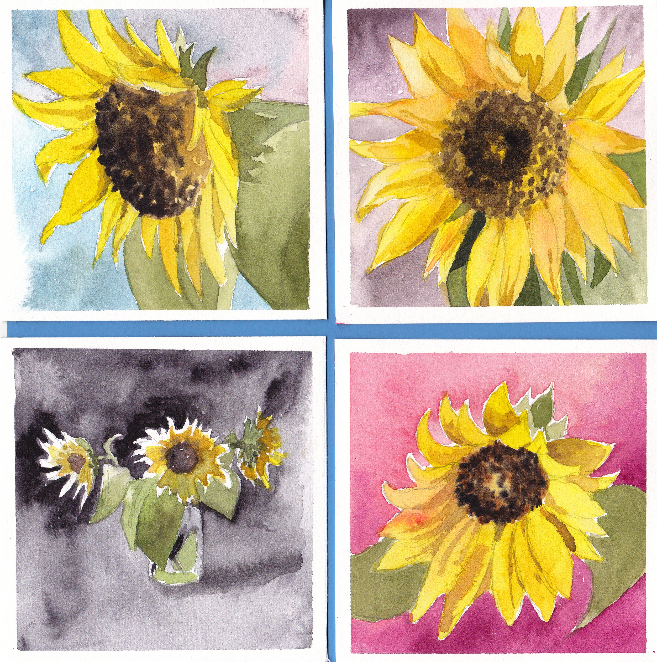 Miniserie Nr. 2: Sonnenblumen